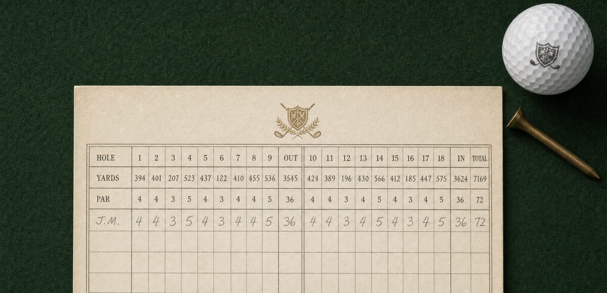 Original scorecard photo